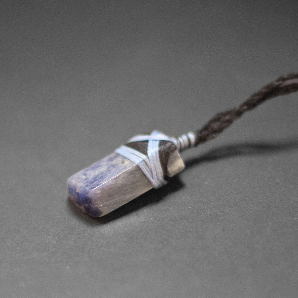Blue Kyanite Toki Necklace - Aquarius Stones