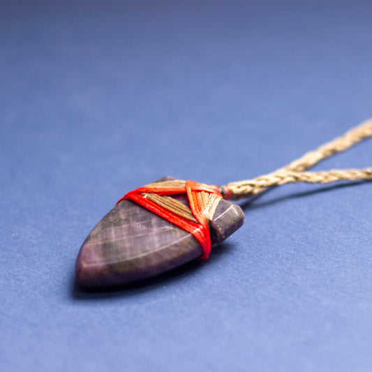 Ruby Toki Necklace - Aquarius Stones