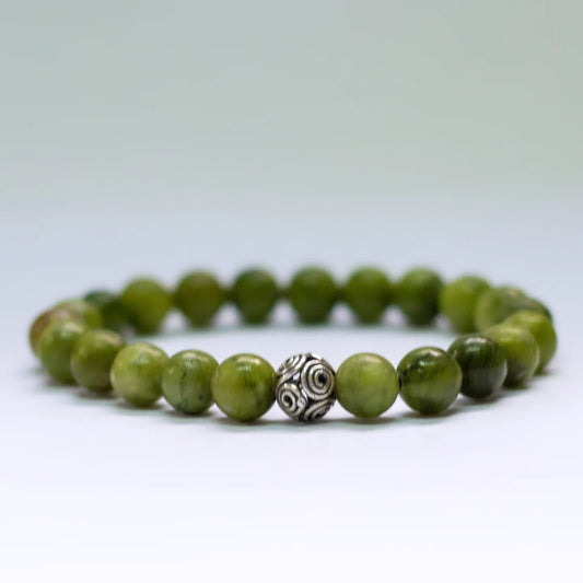 Jade Bracelet – 8mm - Aquarius Stones