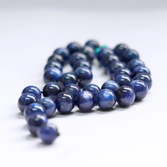 Blue Kyanite Rosary (33 Beads) - Aquarius Stones