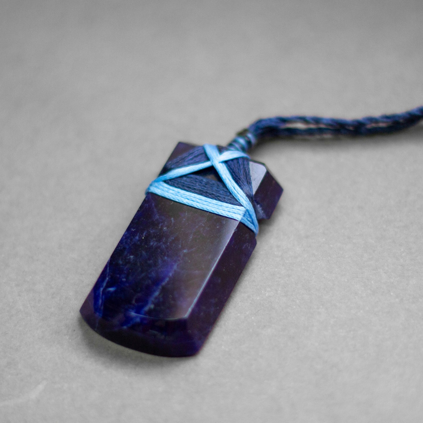 Sodalite Toki Necklace (Big) - Aquarius Stones
