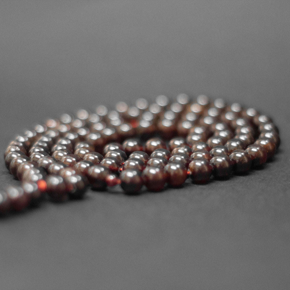 Garnet Rosary – 8mm - Aquarius Stones