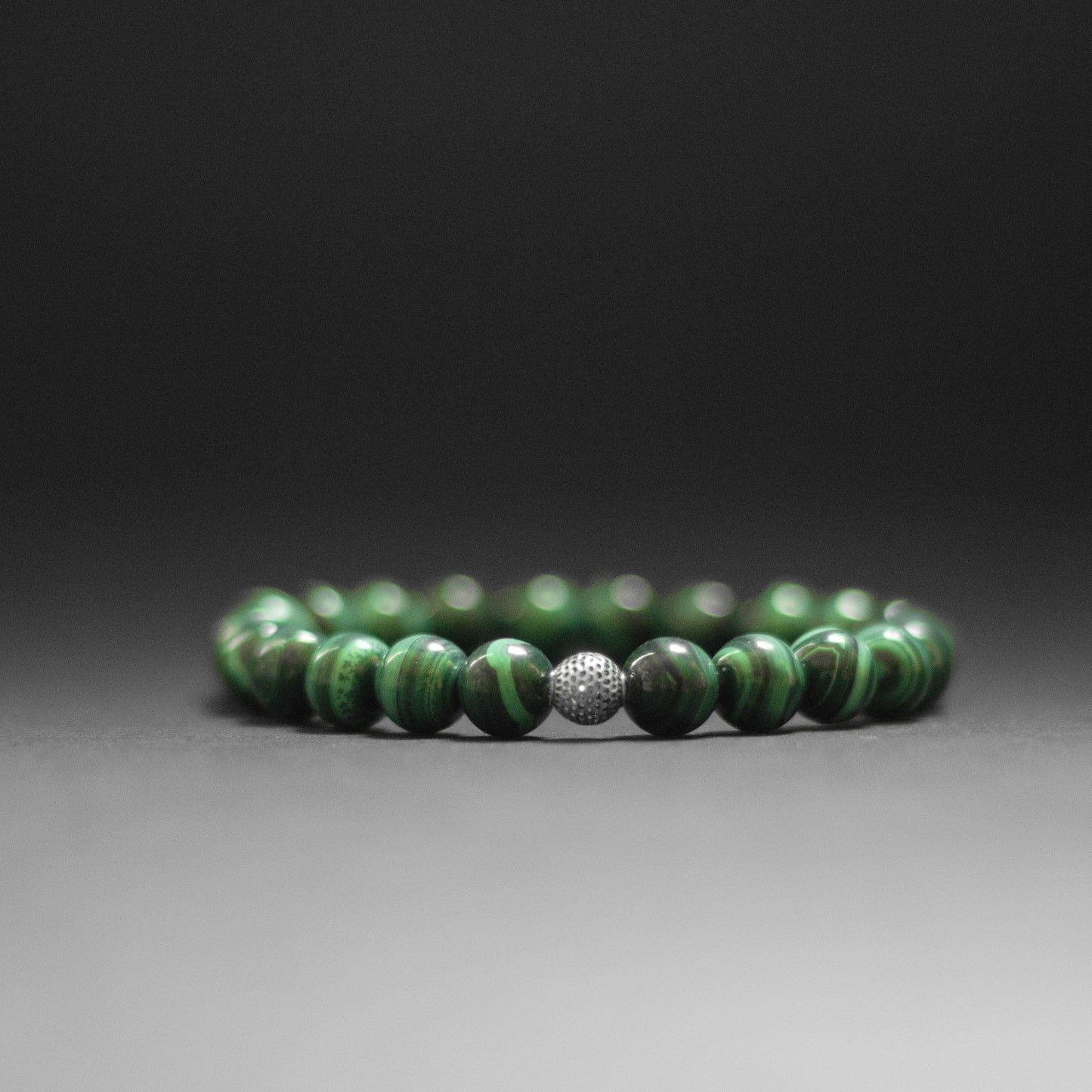 Malachite Bracelet – 8mm - Aquarius Stones