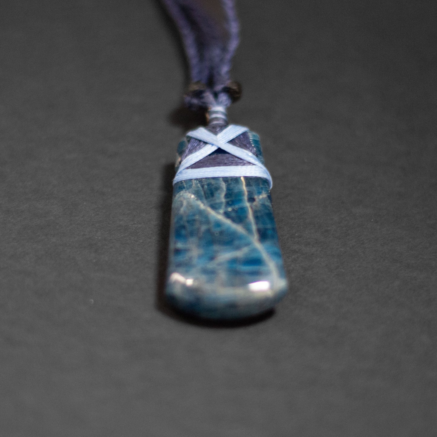 Apatite Toki Necklace (Big) - Aquarius Stones