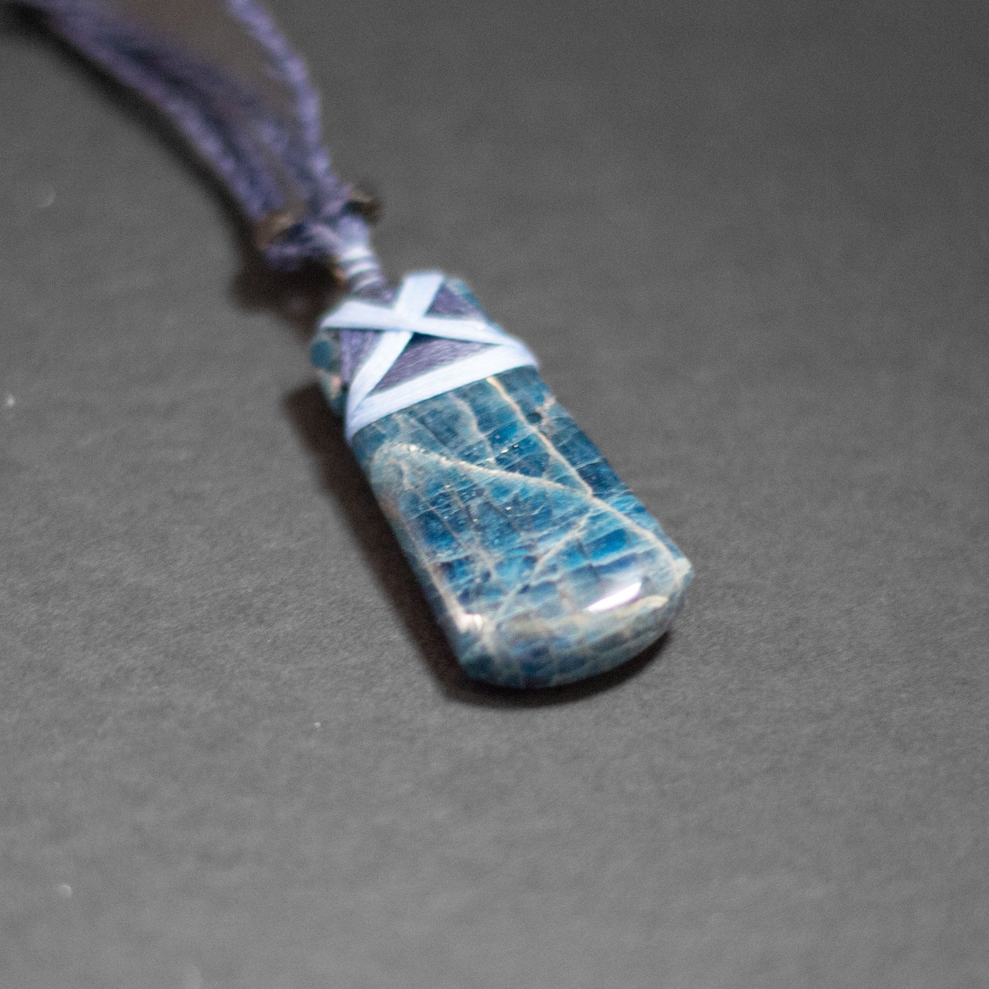 Apatite Toki Necklace (Big) - Aquarius Stones