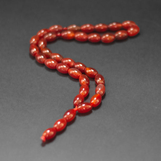 Carnelian Rosary (33 Beads) - Aquarius Stones
