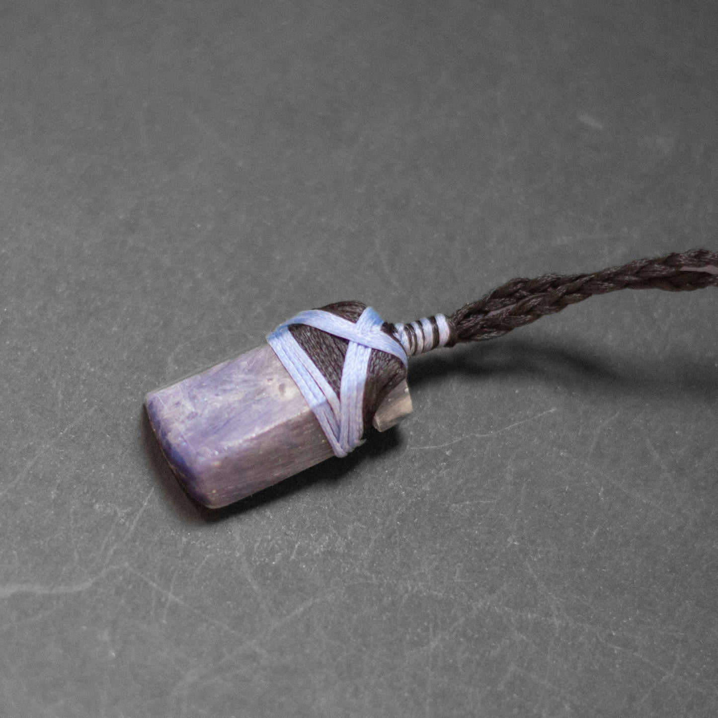 Blue Kyanite Toki Necklace - Aquarius Stones
