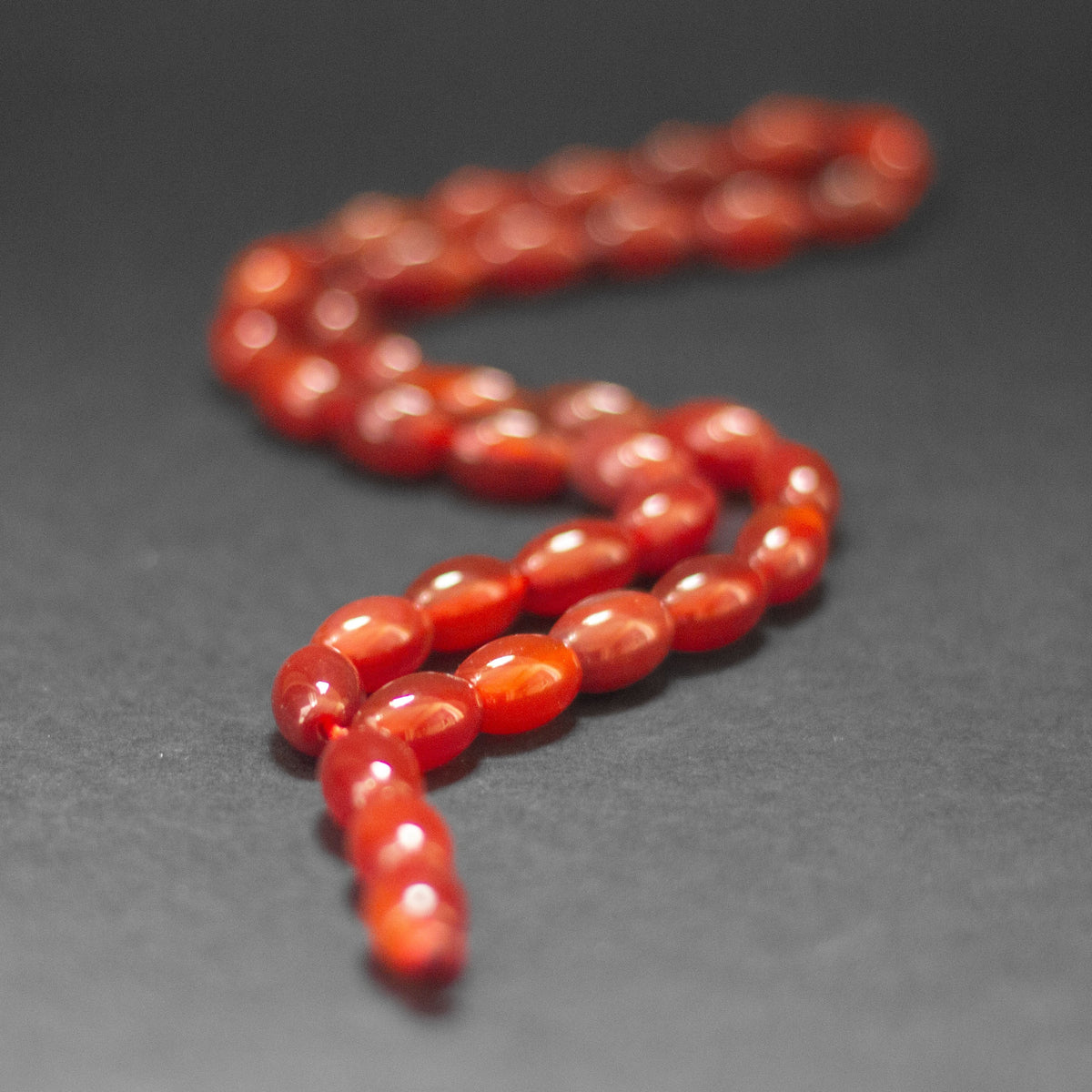 Carnelian Rosary (33 Beads) - Aquarius Stones