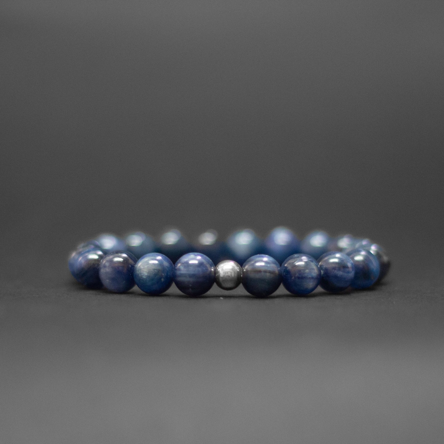 Blue Kyanite Bracelet 9-10mm - Aquarius Stones