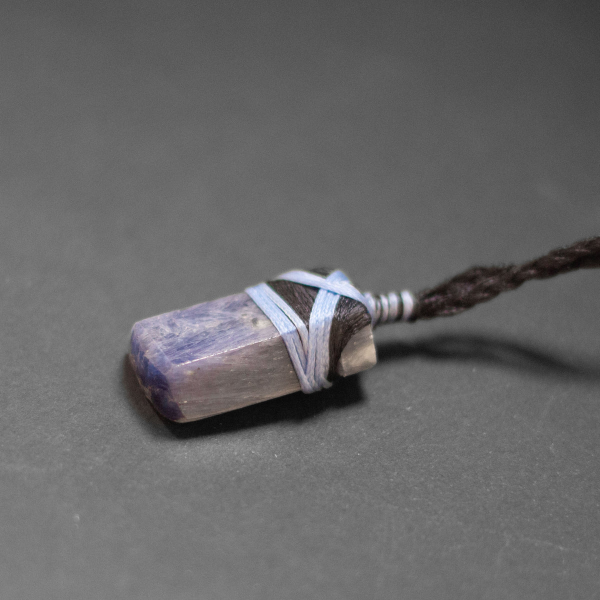 Blue Kyanite Toki Necklace - Aquarius Stones