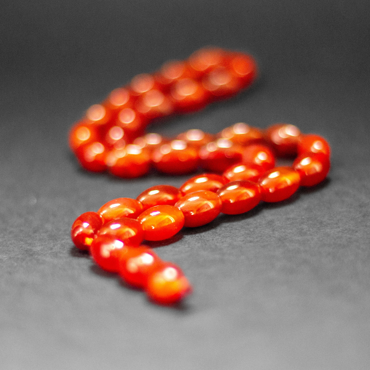 Carnelian Rosary (33 Beads) - Aquarius Stones