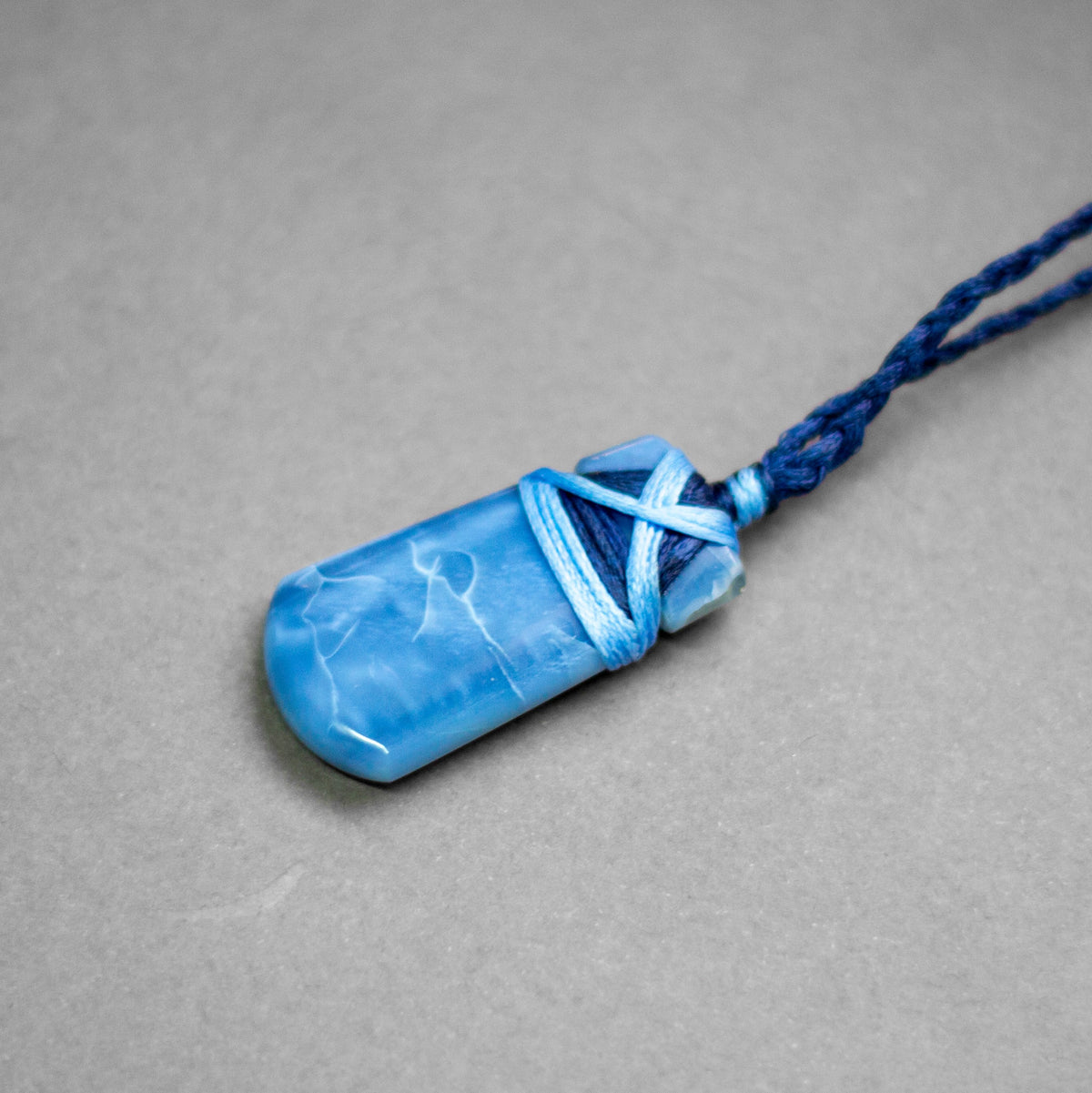 Blue Opal Toki Necklace - Aquarius Stones